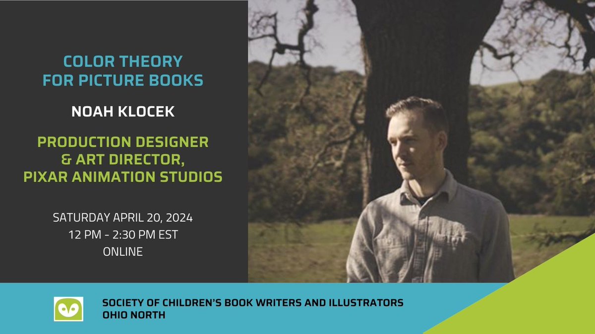 Noah Klocek - Art Director & Production Designer at Pixar is joining us for a color theory class! You will not want to miss it. Link to register in our bio.