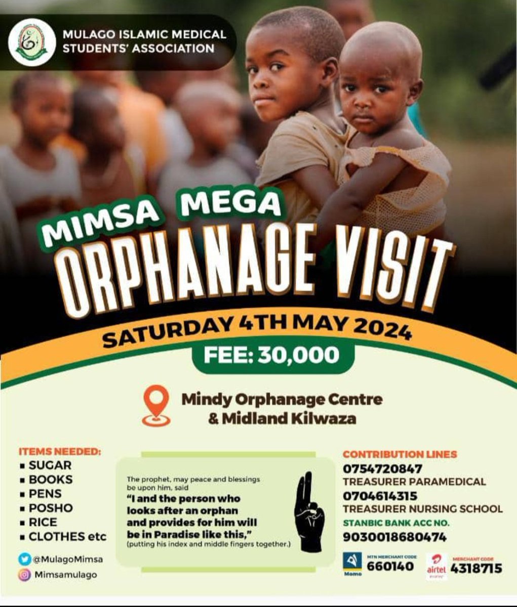 MulagoMimsa's tweet photo. Assalam alykum warahmatullahi wabarakhatuhu MIMSA family 
Hope this message finds you in a good health ... First and foremost we take this opportunity to thank everyone for the contribution he or she sets in for the success of MIMSA projects . 
May Allah accept yaraabii https://t.co/UDKsQ6pMdv