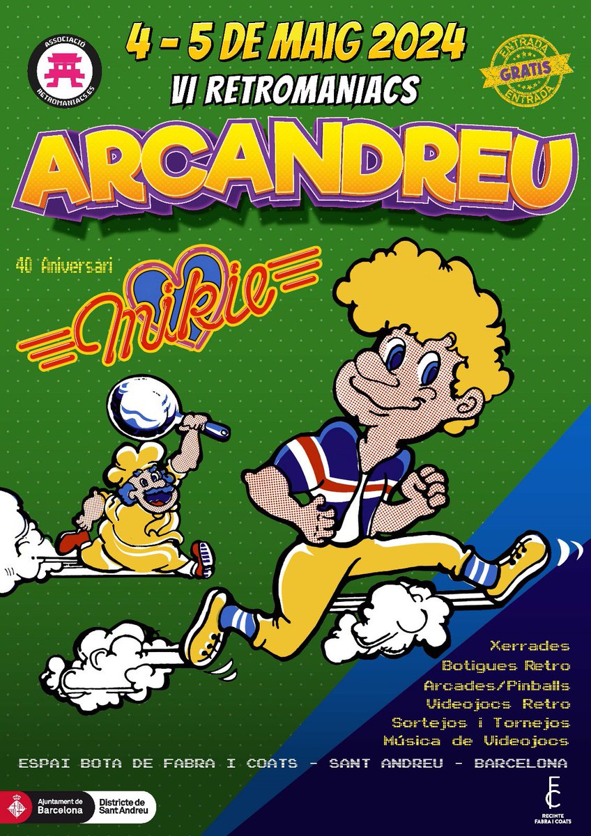 ATENCIÓ! Hem actualizat la web de la #Arcandreu2024 amb més informació d’una de les activitats més originals

Vols colaborar en la programació d’un joc de #GameBoy en directe?

👉retromaniacs.es/retromaniacs6c…

¡ATENCIÓN! Hemos actualizado la web de la #Arcandreu2024 con más información