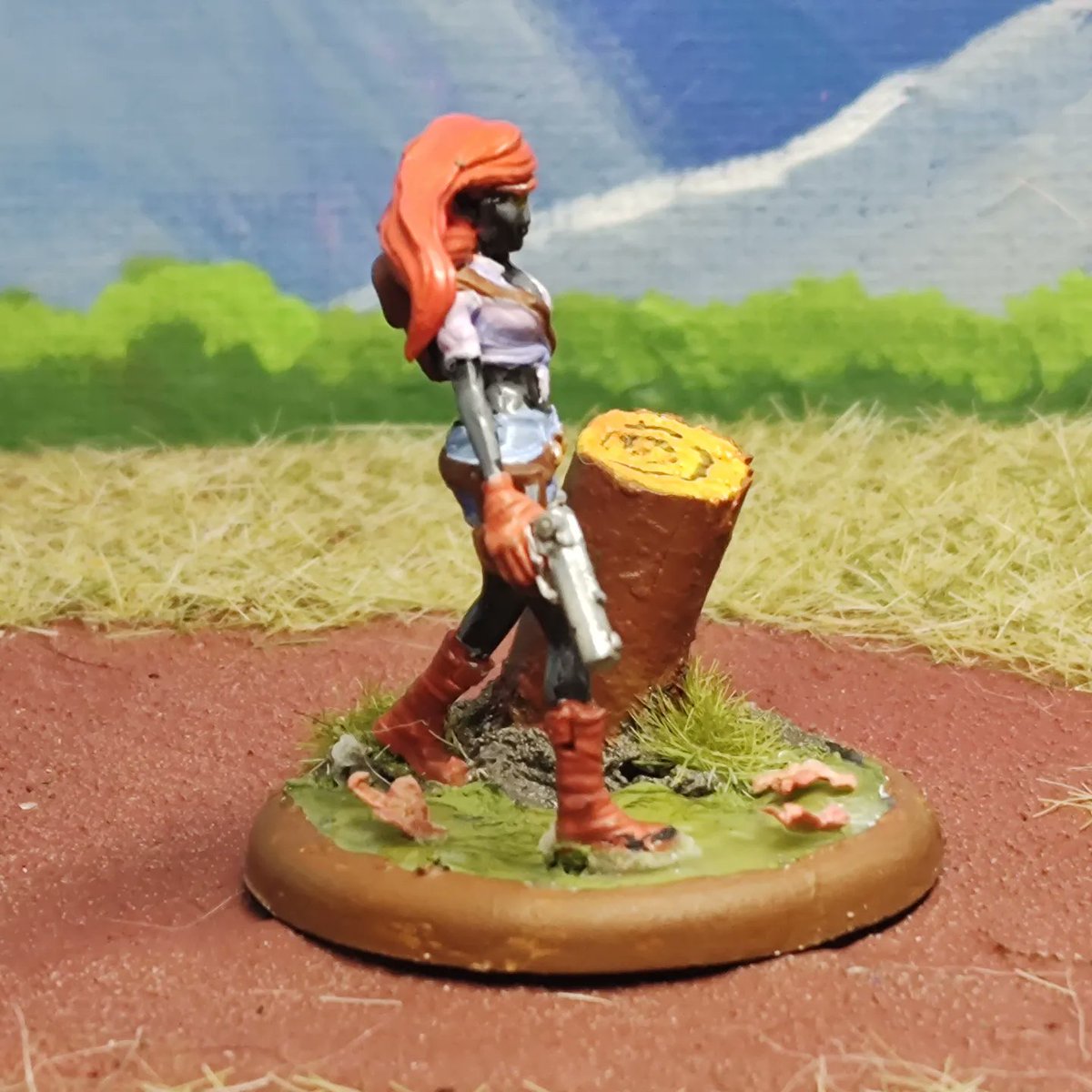 Ophelia LeCroix from Malifaux 
#art #minipainting #gremlin #malifaux