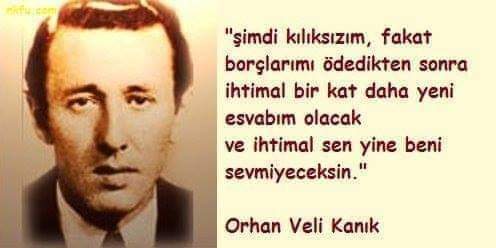 Doğumunun 110. yılında Orhan Veli’yi saygıyla ve özlemle anıyoruz. 36 yıl boyunca 'insan' gibi yaşayıp, cebinde 28 kuruşla ölen büyük ve onurlu şair.😢
