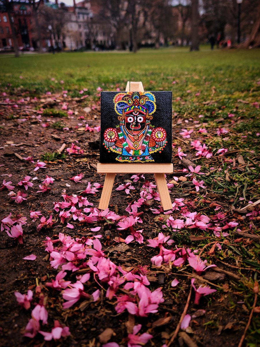 portraitbypriya's tweet photo. When Spring brings happiness..
#myart
Mahaprabhu is everywhere.. Cause he is Lord of the Universe 🙏🏻⭕️❗️⭕️

Jay Jagannath🌸
#artoncanvas
#jayjagannath
#priyankasahani https://t.co/fzCFiyAxYV