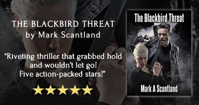 Get thrills & chills this weekend via #thrillerbook 'The Blackbird Threat' by @mark1952ind 📚😍 Amazon details:  amazon.com/BLACKBIRD-THRE…
#mustread #novel