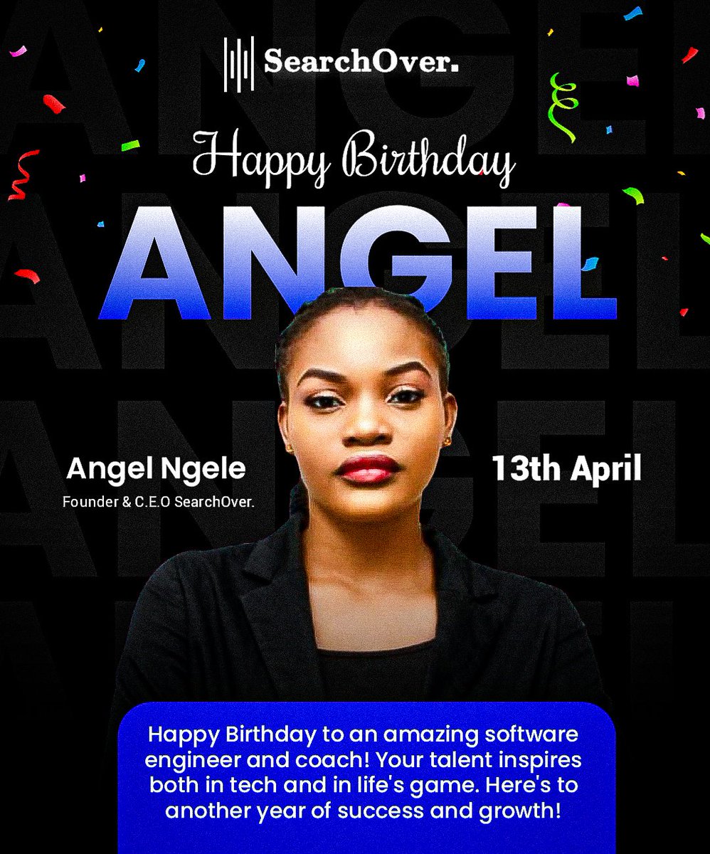 JolexCreativity's tweet photo. Some birthday designs I did for a friend of mine.
#HappyBirthday #GraphicDesigner #Graphic #graphics #designet #uiuxdesign #socialmedia #socialmediamarketing #birthdaydesign #designs #webdesigner #CodeGenie #coding https://t.co/haqm6Mi8T0