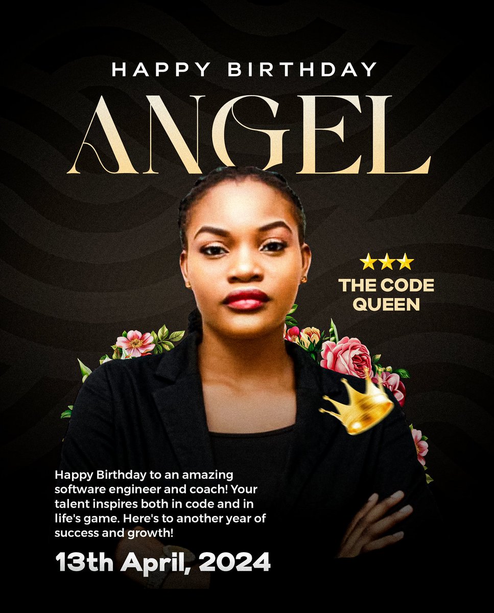JolexCreativity's tweet photo. Some birthday designs I did for a friend of mine.
#HappyBirthday #GraphicDesigner #Graphic #graphics #designet #uiuxdesign #socialmedia #socialmediamarketing #birthdaydesign #designs #webdesigner #CodeGenie #coding https://t.co/haqm6Mi8T0