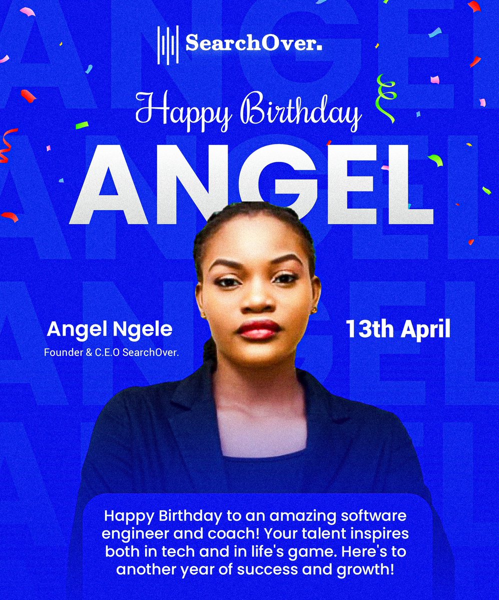 JolexCreativity's tweet photo. Some birthday designs I did for a friend of mine.
#HappyBirthday #GraphicDesigner #Graphic #graphics #designet #uiuxdesign #socialmedia #socialmediamarketing #birthdaydesign #designs #webdesigner #CodeGenie #coding https://t.co/haqm6Mi8T0