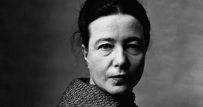 boudewijnsteur's tweet photo. Op deze dag in 1986 stierf Franse filosofe Simone de Beauvoir, belangrijk vertegenwoordiger van het existentialisme; ging uit van ieders eigen verantwoordelijkheid voor zichzelf en de wereld om zich heen. Ze had ook veel invloed op het feminisme met haar boek ‘De tweede sekse’ https://t.co/5wa7nU8LiJ
