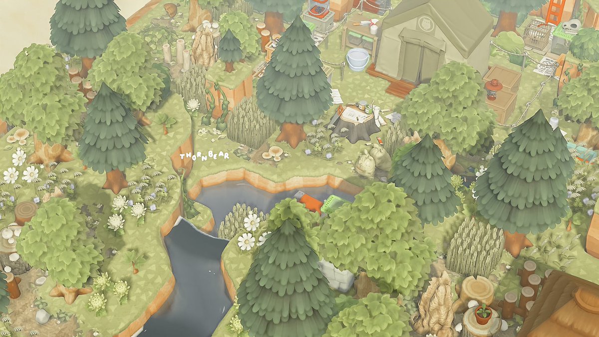 thrnbear's tweet image. letting it all sink in 🍊💬 #animalcrossing