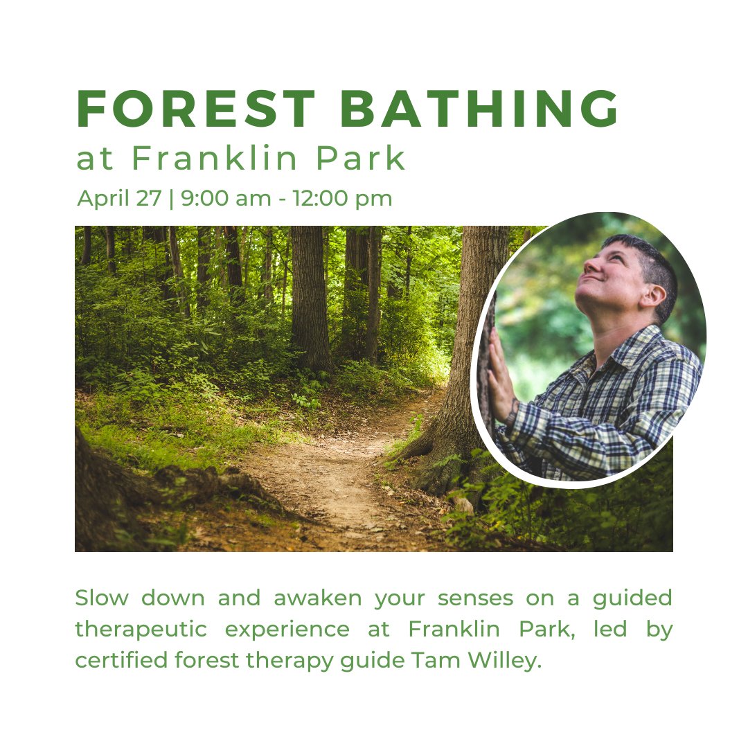 Join us on the last Saturday of ArborWeek for a Forest Bathing session led by Tam Willey. Click the link in our bio and head over to our events page to register for the event. The first session is already booked, so reserve your spot now! #Arborweek #Forestbathing #Nature
