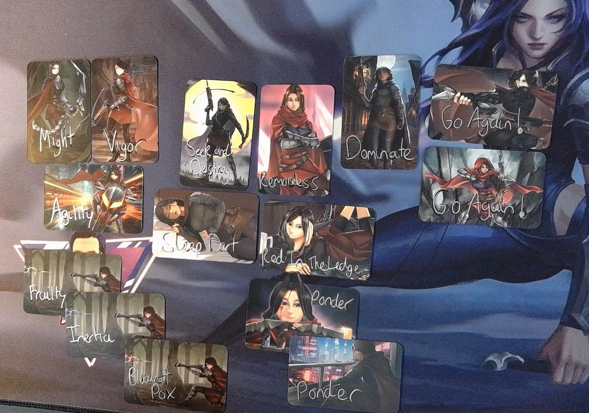 Got a feeling that Azalea is gonna ACE some PQ's this season. 

In celebration of that, I'm giving away some Go Again Gaming Azalea 'Board state' trackers.

Follow me, like this post and retweet for a chance to win a set! 

There are 2 sets to be given away!