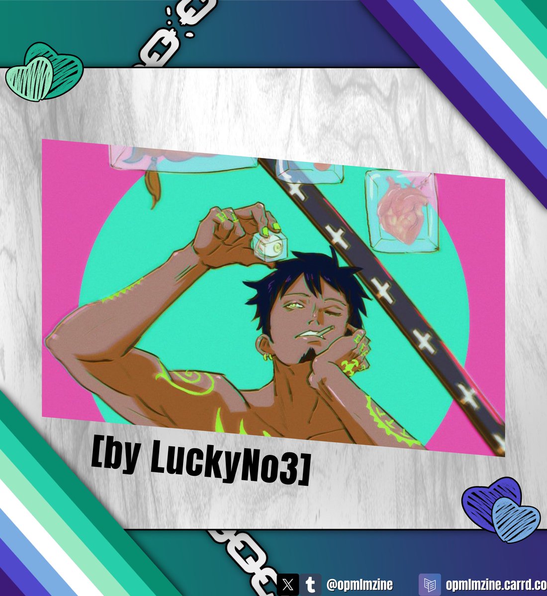 💚 Contributor Spotlight 💙

Our next artist <a href="/LuckyNo3333/">LuckyNo3</a> favorite ship is the best frenemies on the Sunny Zosan 🔥