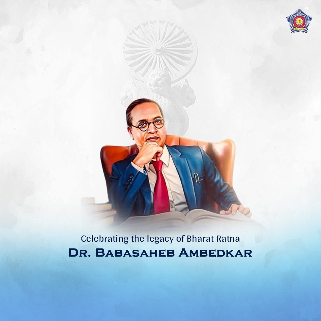 Reflecting on Bharat Ratna Dr. Babasaheb Ambedkar's legacy: Justice, Equality, and Unity – values we should uphold every day. #AmbedkarJayanti