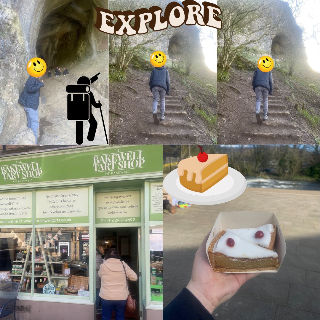 EdisonPeople's tweet image. Whats better to do during the Easter holidays than a trip to explore Thor's cave and after working up an appetite, tucking into a delicious Bakewell Tart? #GoingExploring #Cake
