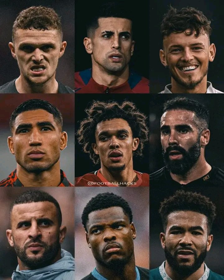 Cancelo and Trent are the only recognized baller here . The rest are counterfeit