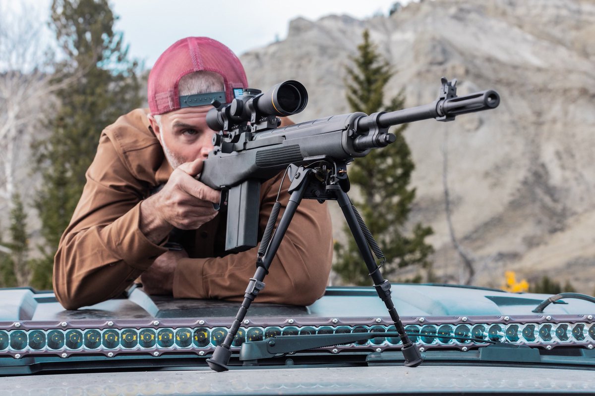 The M1A Standard is available with a subdued black composite stock that is impervious to moisture, rot and rough handling making it ideal for any situation.