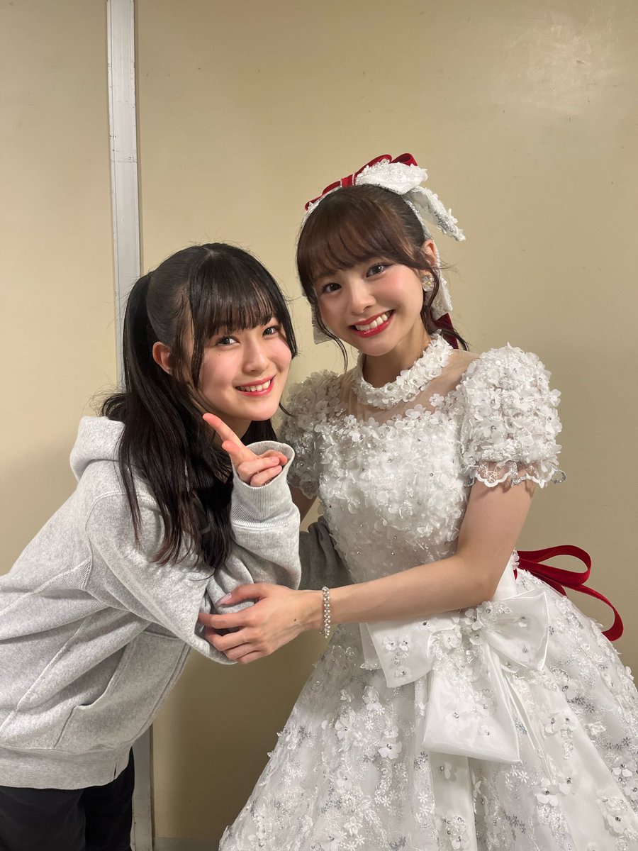 yuha_kitamura's tweet photo. 日陽さんご卒業おめでとうございます🌸

いつ見てもどこから見てもキラキラしていて、笑顔が素敵で、本当に優しくしてくださる日陽さんが大好きです！🫶🏻

NGT48に入って日陽さんと出逢えて
幸せです！
本当にありがとうございました🥲💖

#NGT48 
#本間日陽卒業コンサート https://t.co/hQpIzvWVME