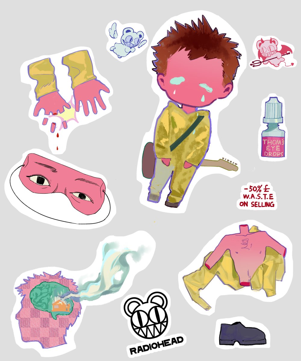 Kurukuru259's tweet image. #Radiohead