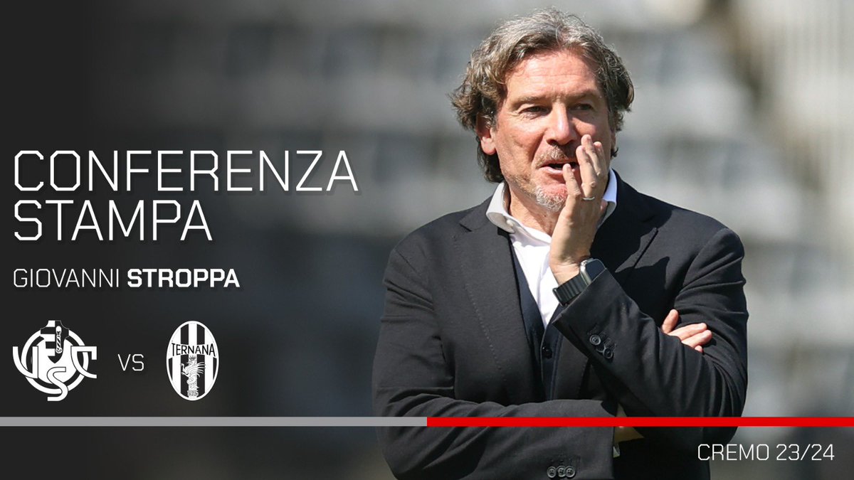 🎙️🩶❤️
Mister #Stroppa
“Passo indietro, questa non è la vera Cremo”

Il video e le parole 👉 uscremonese.it/giovanni-strop…

#AmarsiAncora #forzagrigiorossi #DaiCremo #Cremonese #CremoneseTernana #CreTer