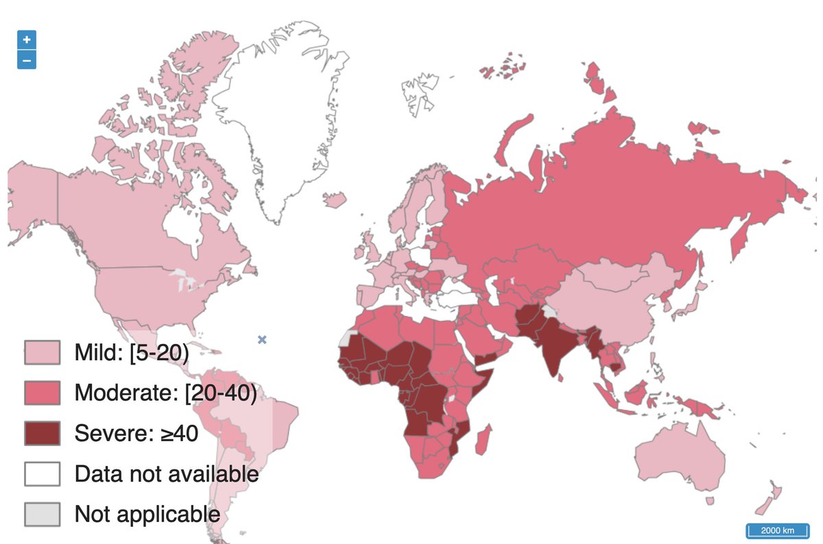 More than 50% of women and 60% of children in India have anemia.