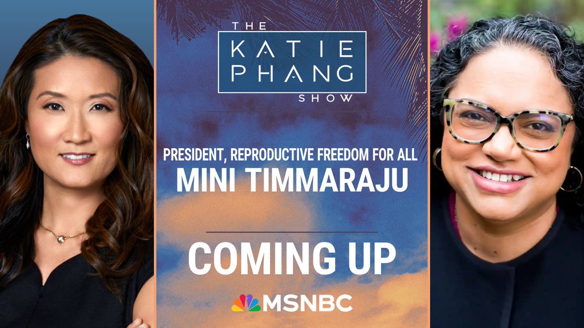 'Devastating,' @mintimm needs just one word to describe Arizona's Supreme Court ruling near-total abortion ban that makes performing an abortion punishable by 2-to-5 years in prison. Coming up, she joins @KatiePhang  to discuss how women can reclaim their rights.