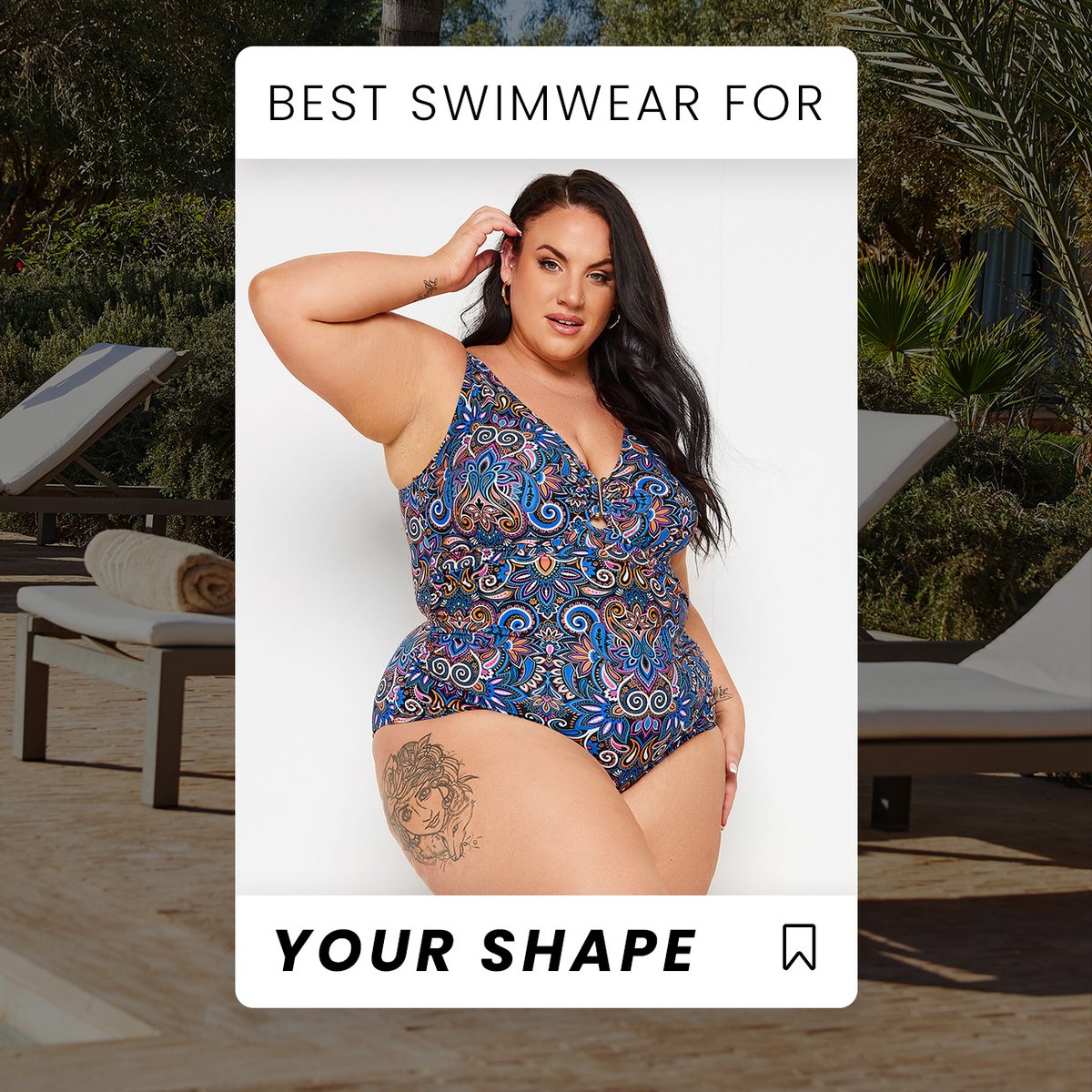 Get holiday ready with our latest plus size swimsuits☀️👙 Check out our blog for the best swimwear for your shape 👉 bit.ly/3PZREIs