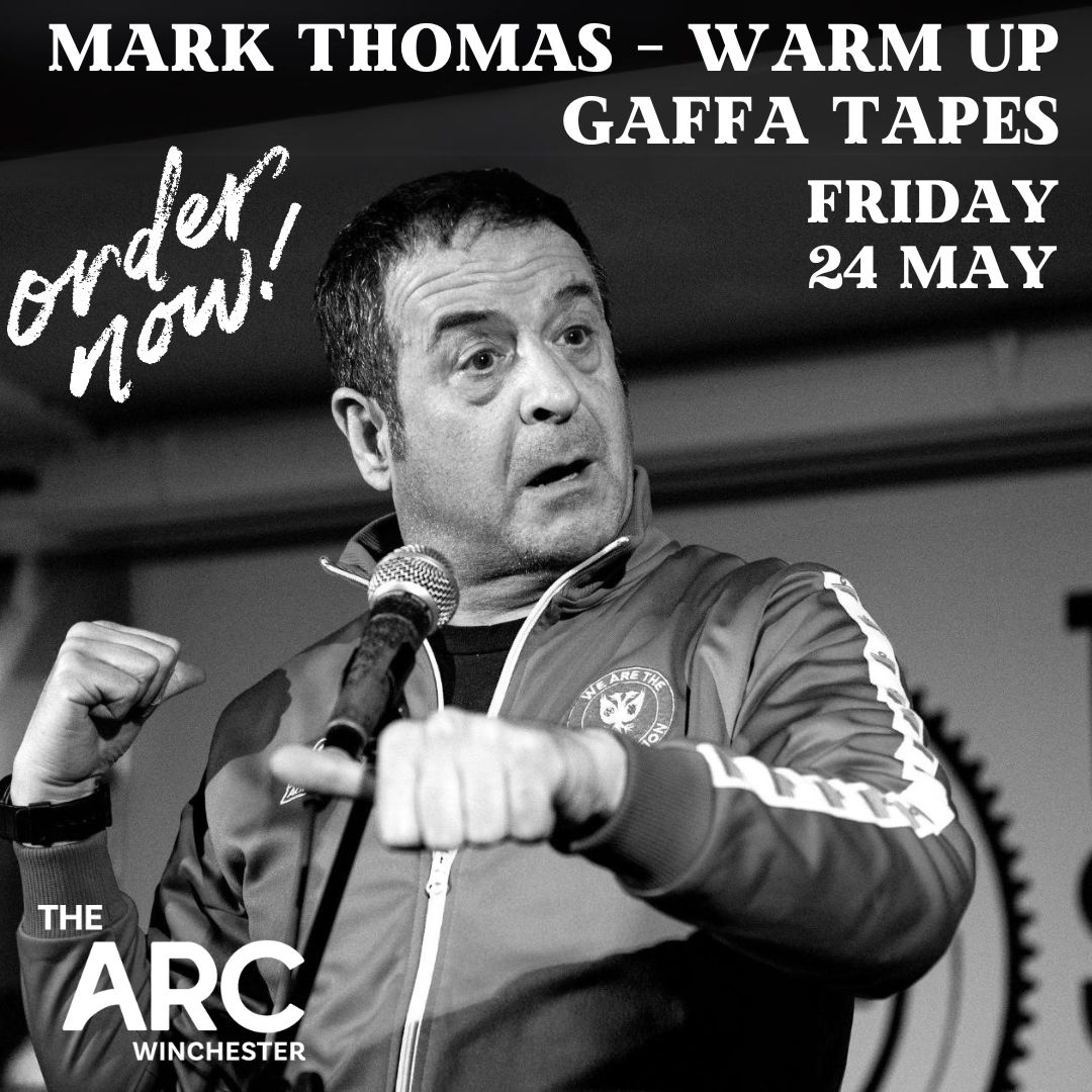 ON SALE NOW! Mark Thomas Friday 24 May Join Mark as he tries out material for his brand-new show. Jokes, rants, politics, play and the occasional sing song. If you don’t know what he does - ask your parents. But do it quickly, or the tickets will go! buff.ly/3vEypNT