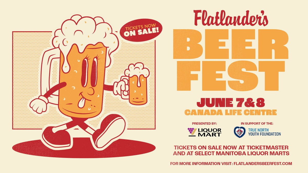 Hoppy times await at the Flatlander's Beer Festival! Get your tickets now and let the good times flow! GET YOUR TICKETS: bit.ly/3KQP19N @LiquorMarts