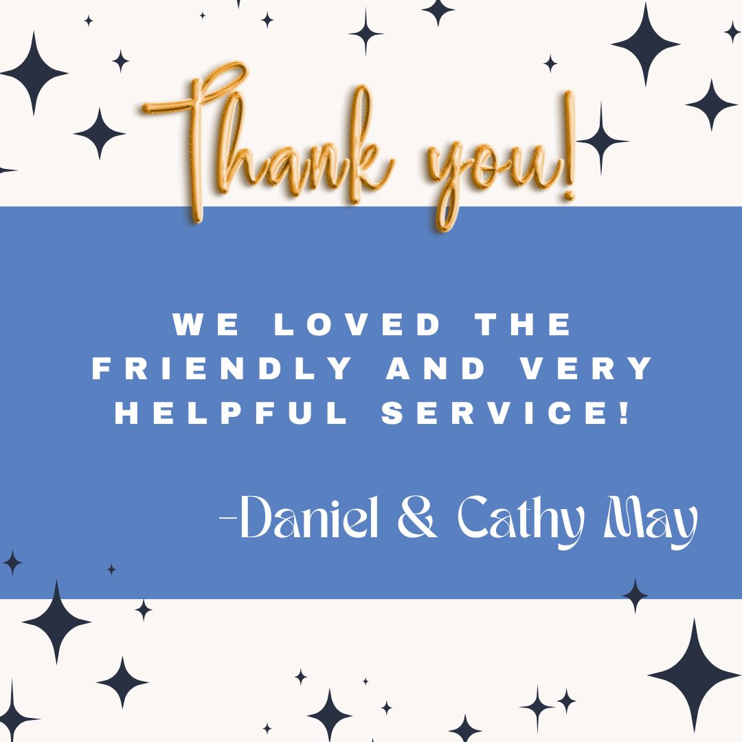 Your feedback matters! Thank you, Daniel and Cathy May, for leaving this thoughtful review! #ReviewPost #Feedback