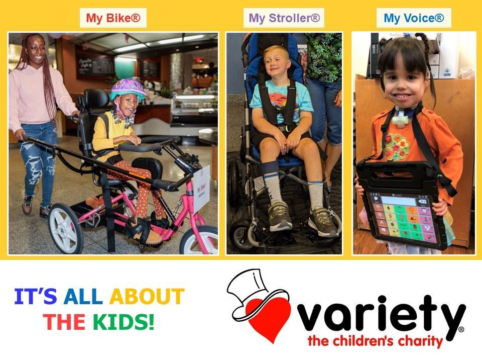 With a mission to empower children with disabilities to live life to the fullest, Variety provides life-changing mobility and communication equipment to ensure our most vulnerable kids are no longer left out, left behind, or excluded. Learn more at buff.ly/2BB2DCp
