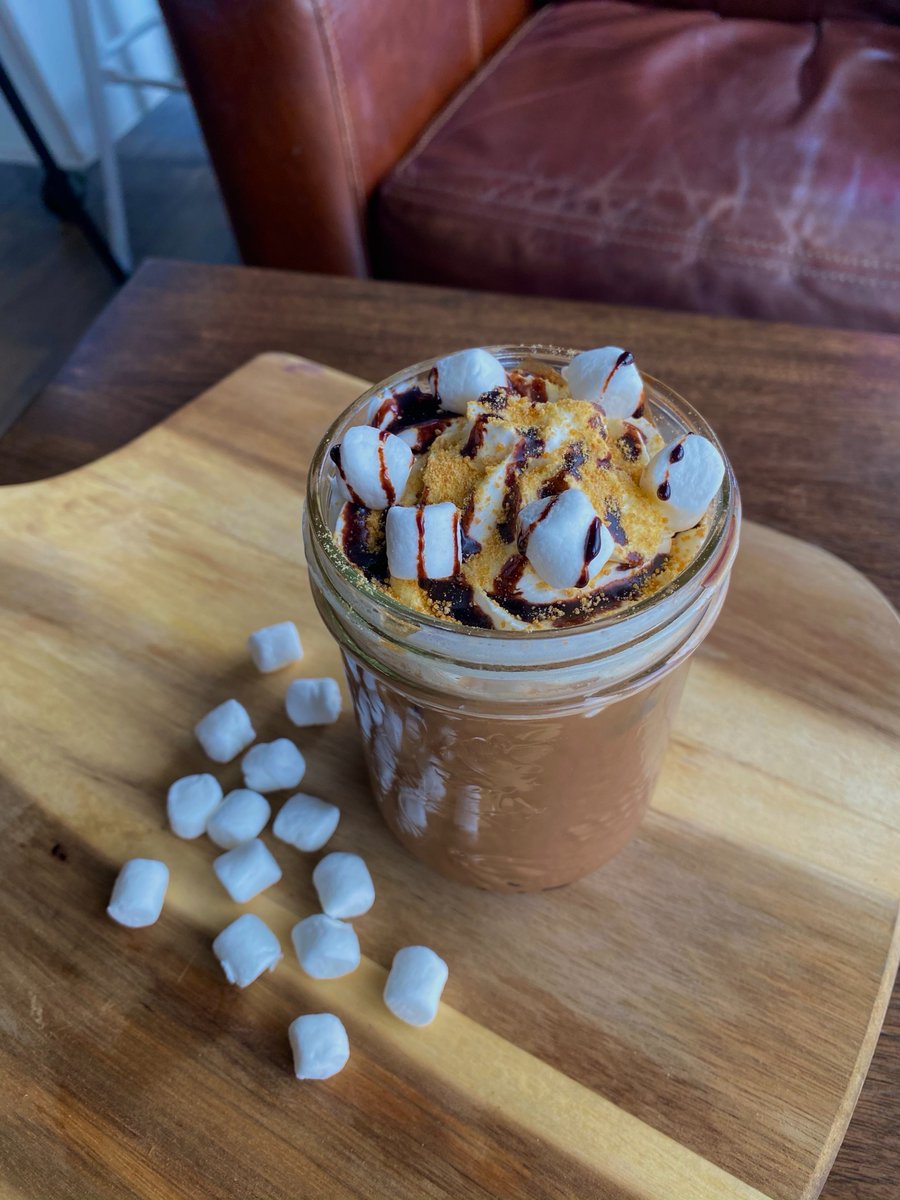 Camp fire in a cup! 
Try Cafe Haven's S'mores Latte🔥🍫

#shpk #shpkeats #shpklocal #cafehaven #supportlocal #yeg #yegcoffee #yegeats #yeglocal #coffeelover #local #foodlover #dailybrunch #cafe #cafes #lattes #coffee #local #brunchmenuavailable #SmoresLatte #SpringMenu