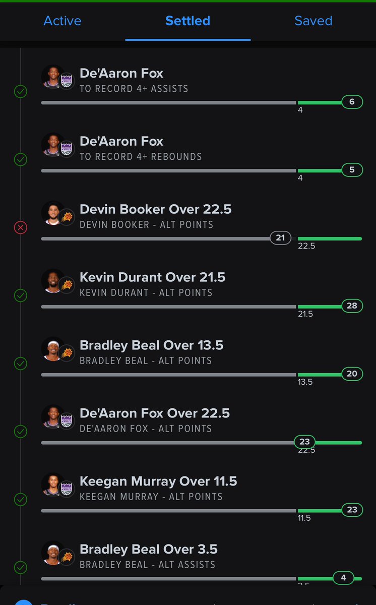 dnice_sw's tweet photo. @CodyBrownBets @CodyBrownBets you a genius with the numbers D booker killed me 15k on a 17 leg https://t.co/QOoYcLAyvV