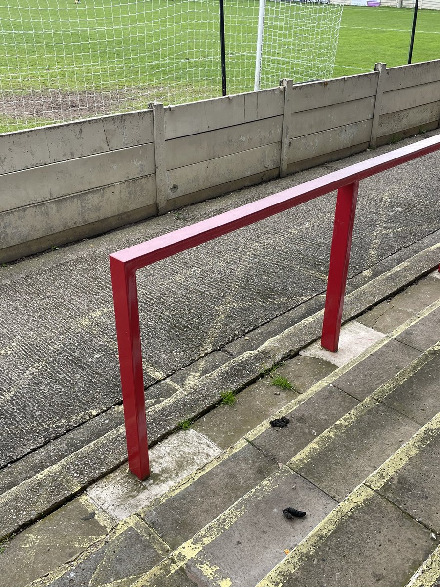 I know every non league ground has a pile of crap but I didn’t think they’d literally have one