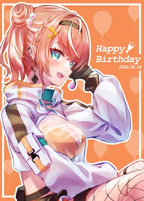 りかしぃ誕生日おめでと～!#五十嵐梨花生誕祭2024#絵画らしぃ 