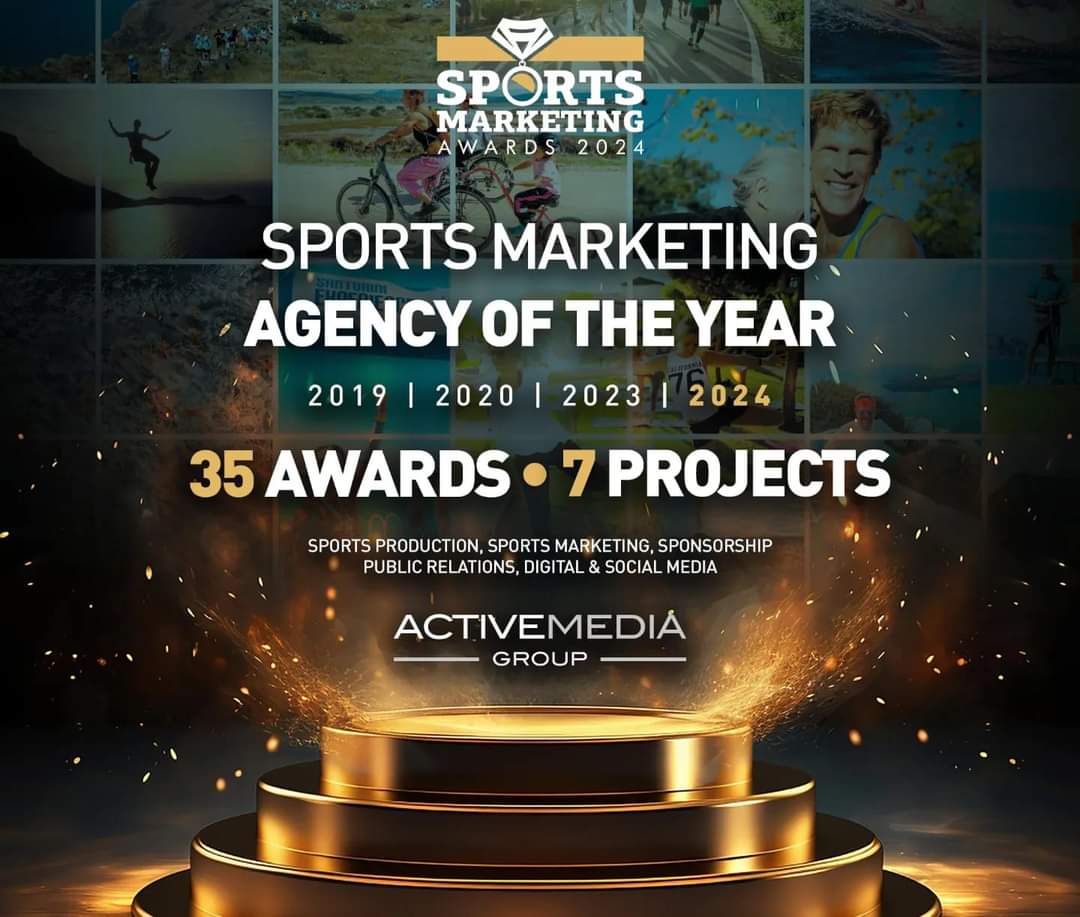 Active_Media_Gr's tweet photo. #ActiveMediaGroup has done it again! Clinching the title of the SportsMarketingAgency of the Year for the 4th time at the #SportsMarketingAwards 2024. Their innovative services in #SportsProduction #SportsMarketing #Sponsorship #PR #Digital #SocialMedia have earned them 35 awards https://t.co/rJ8UTYP7JB