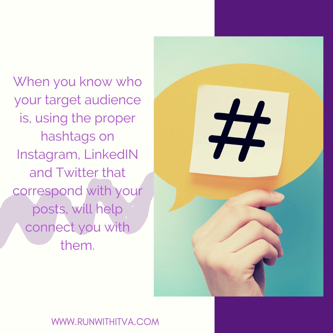 A solid hashtag strategy is important to any social media marketing plan. 

#onlinemarketingtips #internetbusiness #socialmediaforbusiness #digitaltips