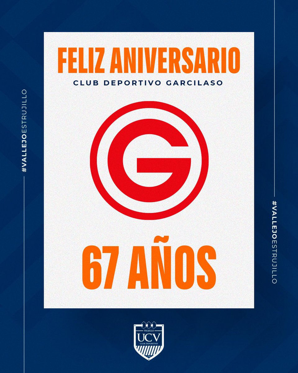 🙌🏻 ¡Feliz Aniversario Club Deportivo Garcilaso 🔛 6️⃣7️⃣ aniversario de vida Institucional