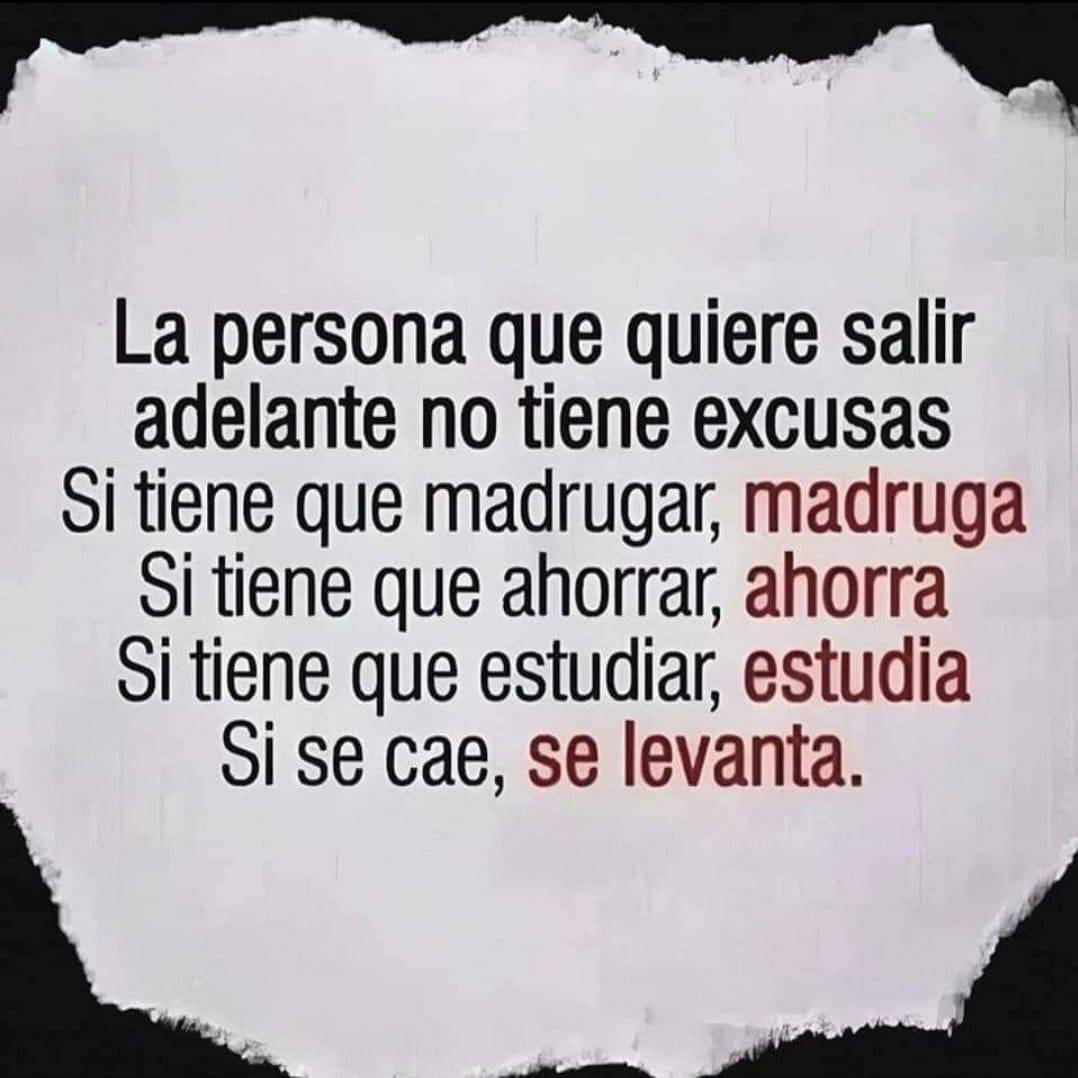 Quieres salir adelante? 👇