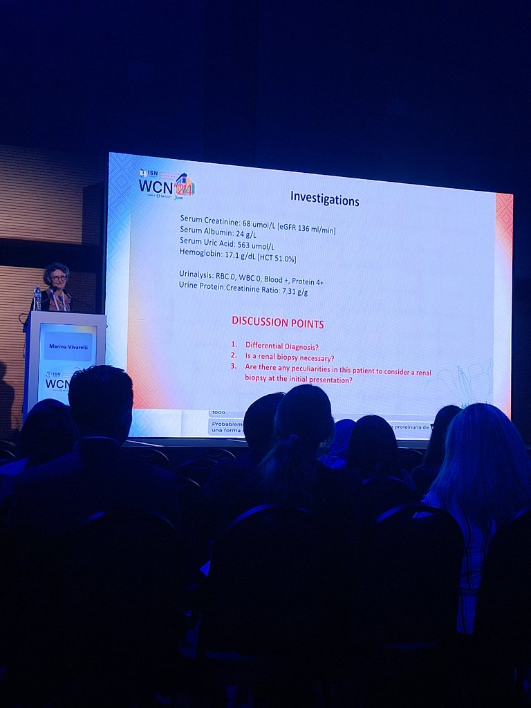 Case 2. 15 y/o with nephrotic syndrome. Biopsy at presentation or not? #ISNWCN #glomerulardisease