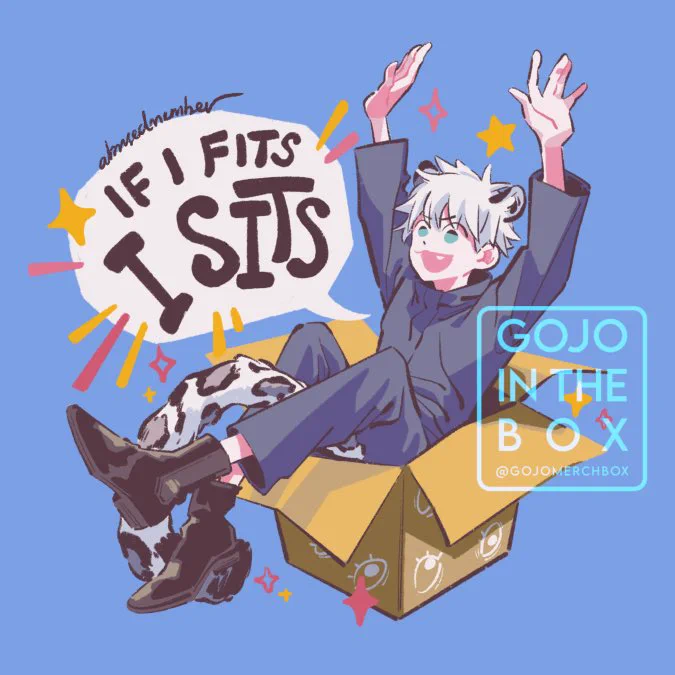 Want your Gojo in a box? Look no further because  got you covered! They're currently opening preorders for a box filled with Gojo goodness (including this little snow leopard) 