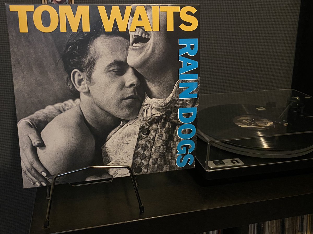 Rearranging brain furniture this morning with this monster - these new Waits/Brennen reissues are spectacular too! #NowWatching Tom Waits • Rain Dogs • 1985