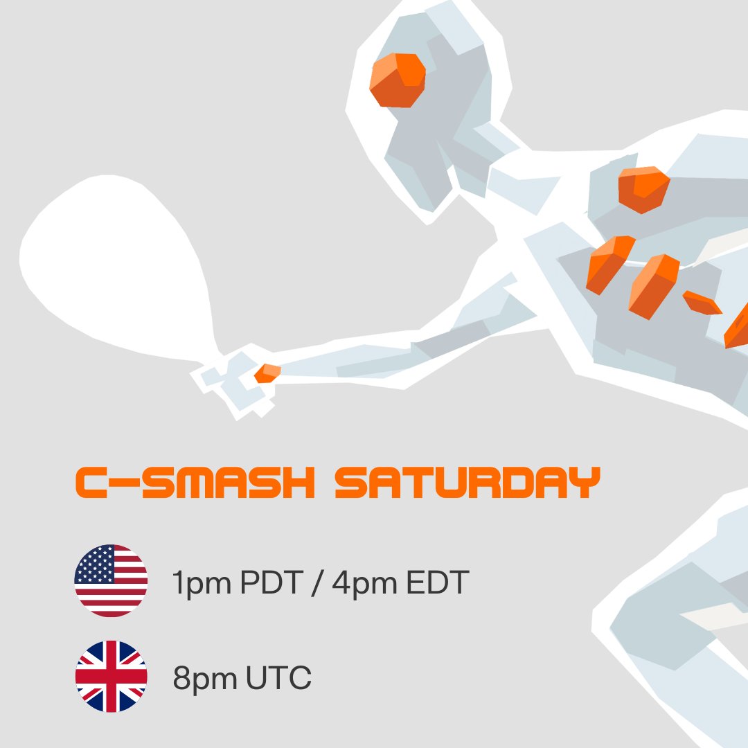 Today's the day! Who will we be seeing on the courts later? #CSmashVRS #PSVR2 #MetaQuest