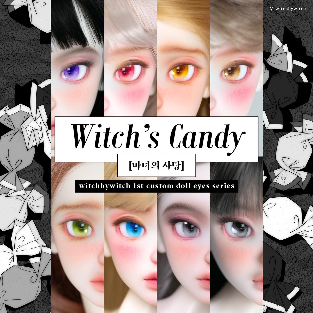 witch_by_witch's tweet photo. [마녀의 사탕 안구 온라인 선주문]+[RT event]

[🍬안구 온라인 선주문🍬]

안녕하세요. 위치바이위치입니다.
‘마녀의 사탕’ 안구 온라인 선주문을 받습니다.

주문기한 : 24.04.14(일) ~ 24.04.20(토)
입금기한 : 24.04.20(토) 23시 59분 까지

마녀의 사탕 (원형) : https://t.co/jlBgzFnDy6
마녀의 사탕 (타원형) : https://t.co/t2yMFAC1nS

[🎁 RT event 🎁]
본 트윗을 RT 해주신 한 분께 ‘마녀의 사탕‘ 안구 한 쌍을 드려요.🍬
당첨자 분께서는 원하시는 사이즈 / 타입의 안구를 선택하실 수 있습니다.

이벤트 참여기한 : 24.04.14(일) ~ 24.04.20(토)
당첨자 추첨일: 24.04.22(월)

#witchbywitch #위치바이위치 #마녀의사탕