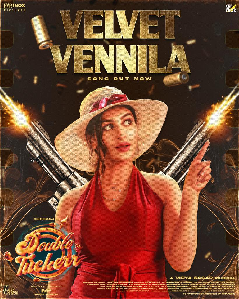 #VelvetVennila is here to Stun you ! Do watch & Get Mesmerised with @iamyashikaanand 's moves 🔥 👉youtu.be/NKzS0r9cZGw #DoubleTuckerr Running Successfully in cinemas .. @_PVRCinemas @VIDYASAGARMUSIC @meeramahadhi @Dheeraj747 @smruthi_venkat @krchandru @airflick…