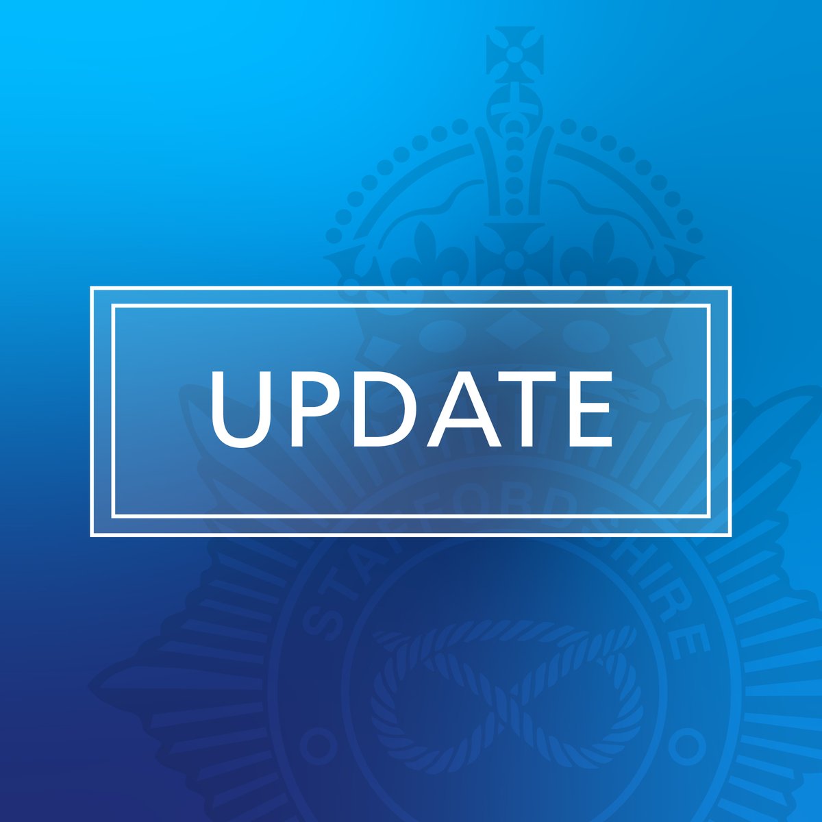 We have called off the search for 32-year-old missing person Kenneth, from Wolverhampton. Sadly, the body of a man was recovered on land near Pye Green, Cannock, last night (12 April). Formal identification will take place in due course. More here: orlo.uk/cdBGa
