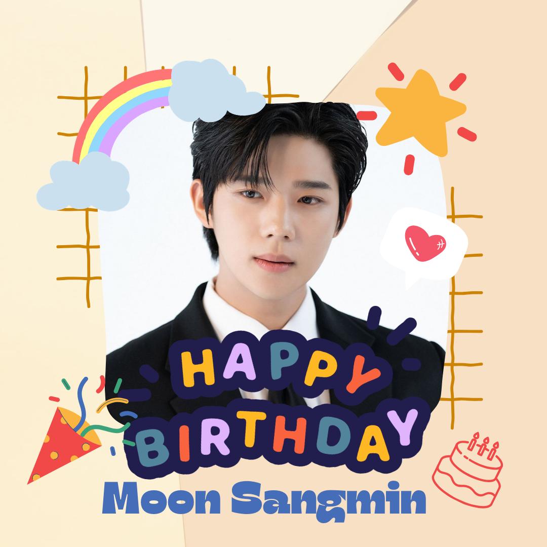 Happy 24th Birthday Moon Sangmin

#어쩌다_발견한_상민
#HAPPY_SANGMIN_DAY
#MoonSangmin #문상민