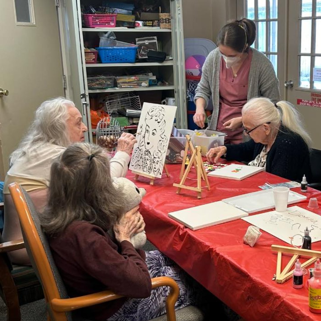 Just look at the works of art being created by some of the residents at Kirtland Rehabilitation and Care! 

It’s wonderful to see these talented residents get to work on their masterpieces. 

#BeExceptional #SeniorLiving