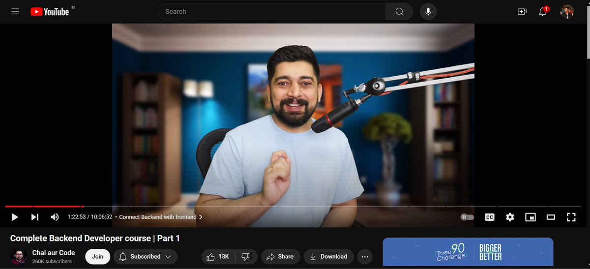 kaushikharsh_14's tweet photo. Excited to dive into backend development! 🚀 Learning a ton from @Hiteshdotcom  🙇‍♂️🙌 #CodingJourney #BackendDevelopment https://t.co/WR2Cjawsqe