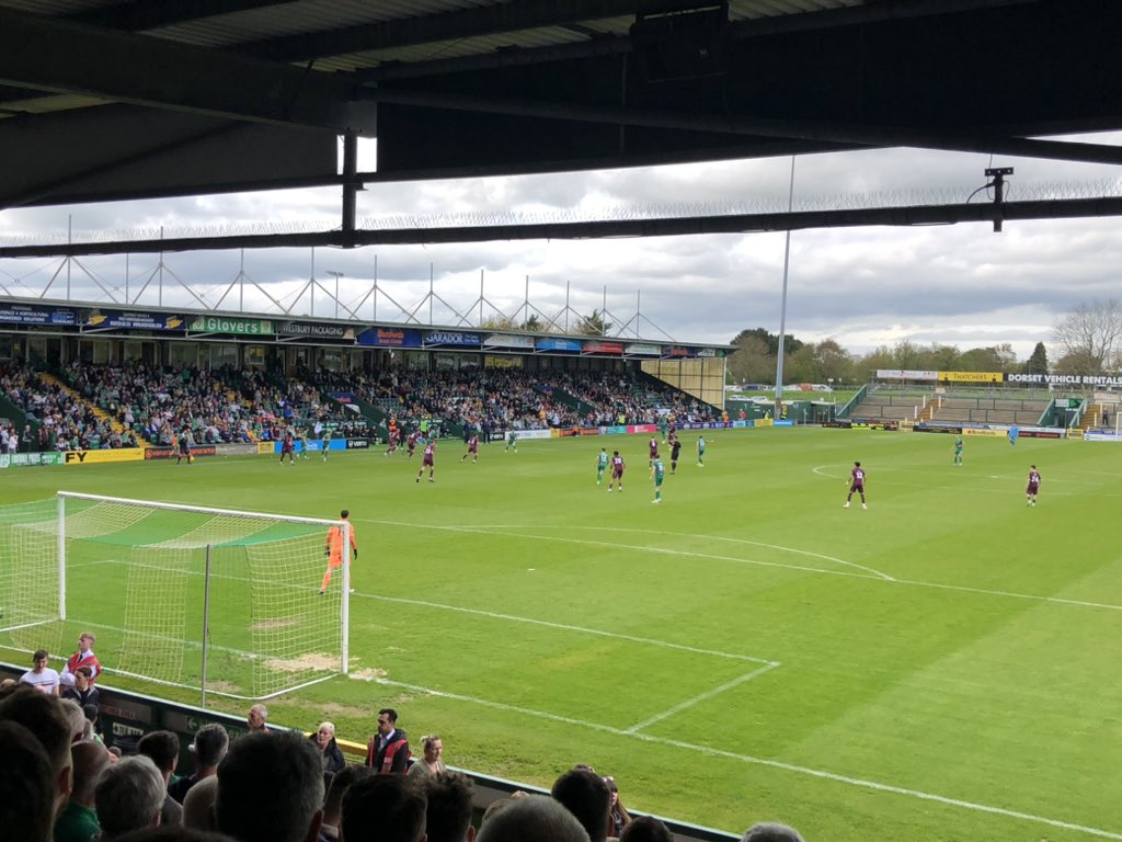 We are Yeovil Town ooo aaar!!