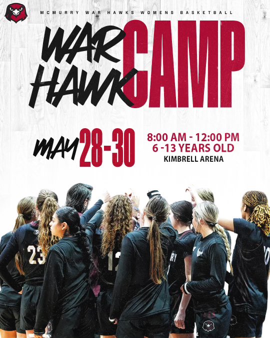 Summer time is around the corner ☀️ Make sure to get signed up today for our War Hawk camp 🏀 🔗 - warhawksbasketballcamps.com/index.cfm