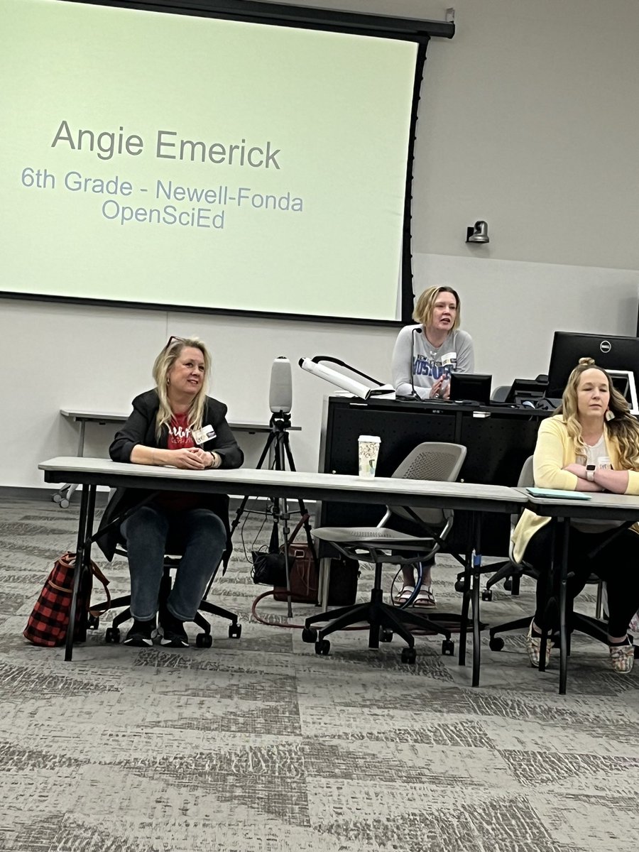 Wow! “The student retention of learning is the biggest thing that’s different from my teaching before”. Within a course and across the years! @OpenSciEd @IowaSTEM @IADeptofEd @COE_UNI